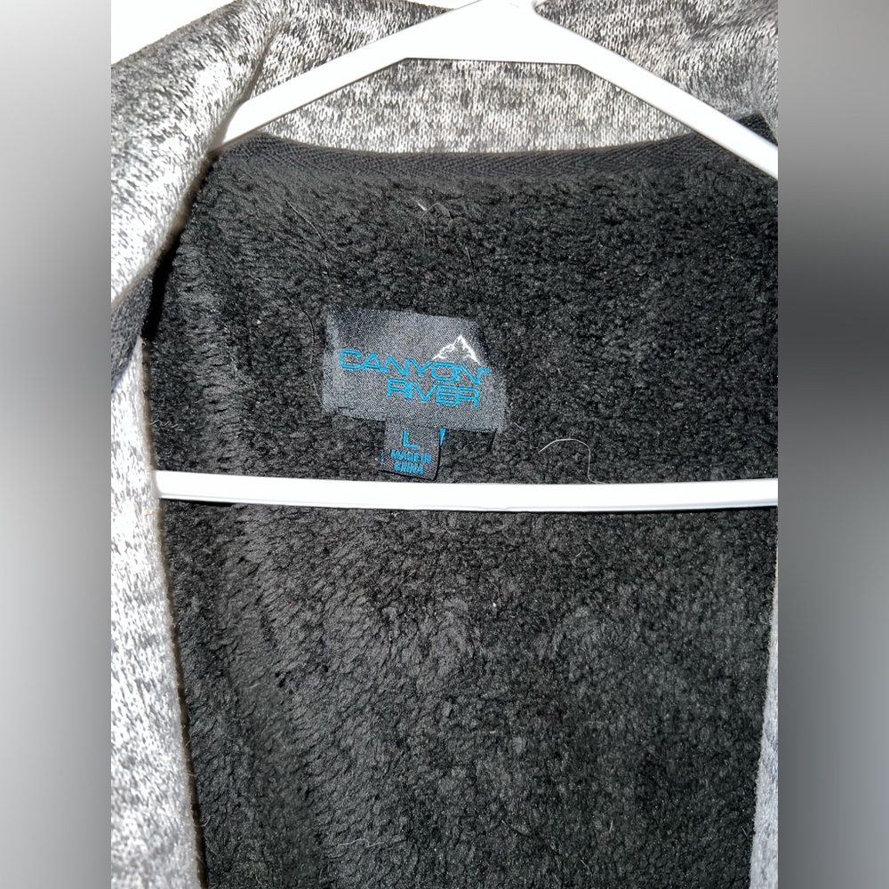 Grey Zip Up Jacket - Picture 3 of 3